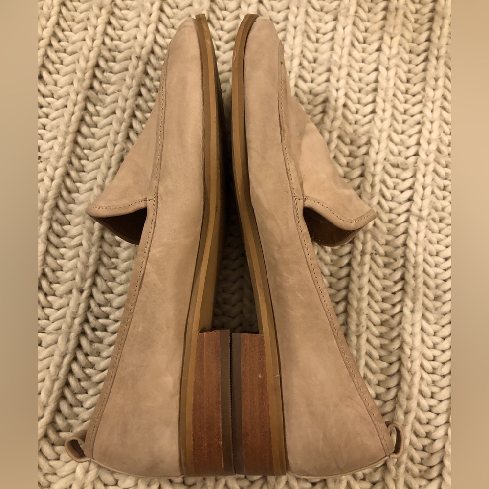 Susina size 8 beige slip on loafers, smoke free and pet free home